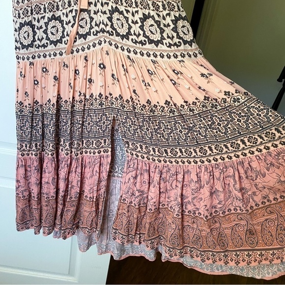 Spell Lionheart Gown Maxi Boho Tribal Paisley Sundown XS EUC - Picture 5 of 14